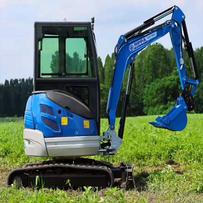 Miniexcavator de uz casnic cu excavator mic